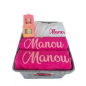 Peignoir de bain col chale Personnalisé 
