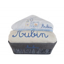 Corbeille cadeau naissance personnalisé