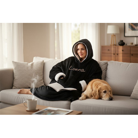 Sweat a capuche intérieur personnalisé