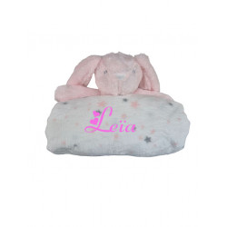 Couverture Polaire personnalisée et sa Peluche