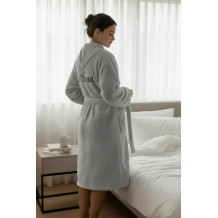 Peignoir Personnalisé polaire adulte 