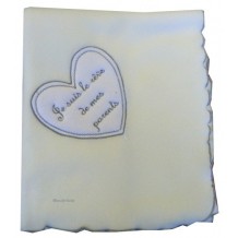 Couverture bébé en polaire personnalisée