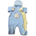 Pyjama bébé personnalisé + bonnet