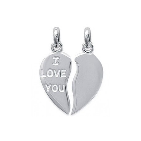 Pendentif coeur gravé