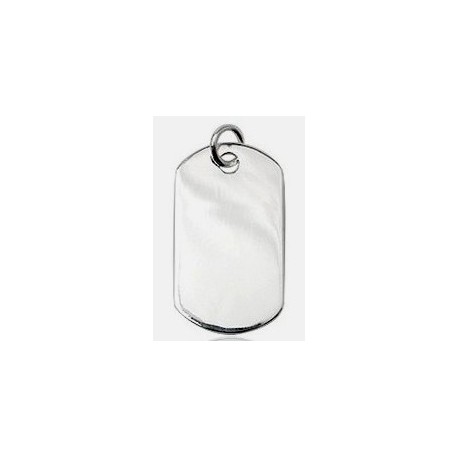 Pendentif gravé en Argent