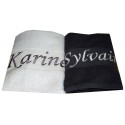 Coffret draps de bain personnalisés