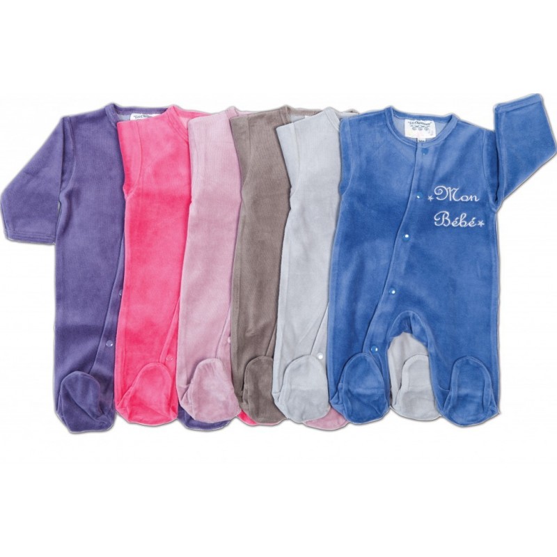 Pyjama bébé personnalisé avec noeud cadeau de naissance point tenue de  retour à la maison nouveau-né souvenir de bébé baby shower coffret cadeau  bébé -  France