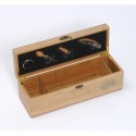 Coffret vin en bois personnalisé