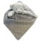 Doudou personnalisé ours gris
