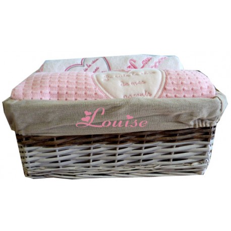 Corbeille Naissance Personnalise Cadeau Naissance Personnalise