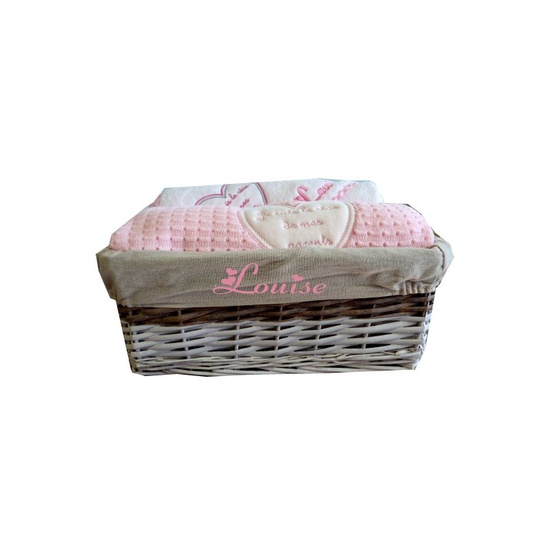 Corbeille Naissance Personnalise Cadeau Naissance Personnalise