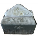 Corbeille cadeau naissance personnalisé