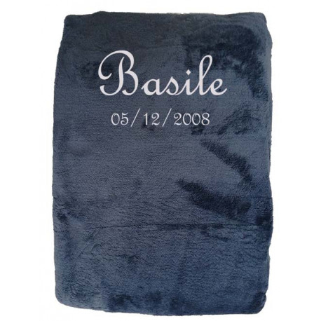 Couverture ou plaid 180X220 cm personnalisé adulte