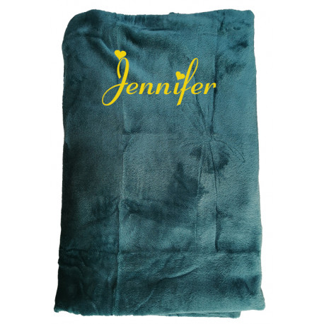 Couverture ou plaid 180X220 cm personnalisé adulte