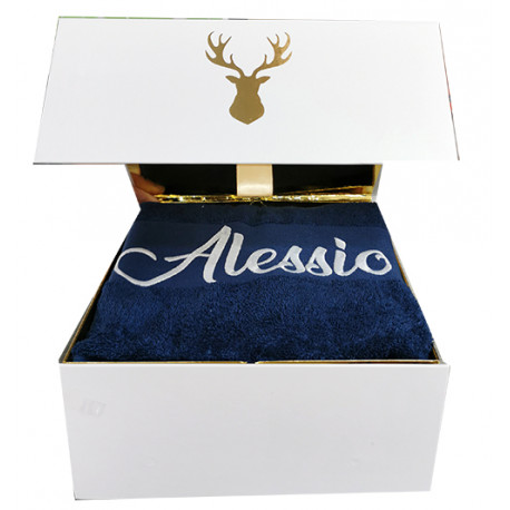 Coffret drap de bain personnalisé