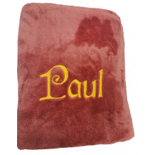Plaid personnalisé adulte 125x150cm