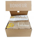 Coffret serviettes de bain personnalisé