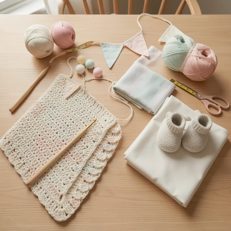Cadeau naissance original fait main : 12 idées à coudre et tricoter